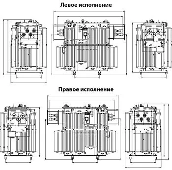 Фото чертежа ТМЗ 4000/6/0,4